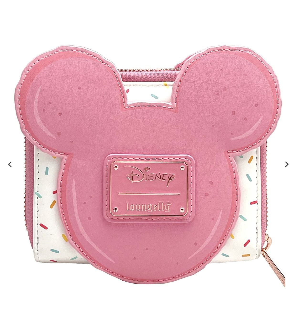 【Loungefly】Disney ミニーちゃん マカロン ミニ ウォレット Loungefly Disney ミニーマウス マカロン ウォレット 送/関税込