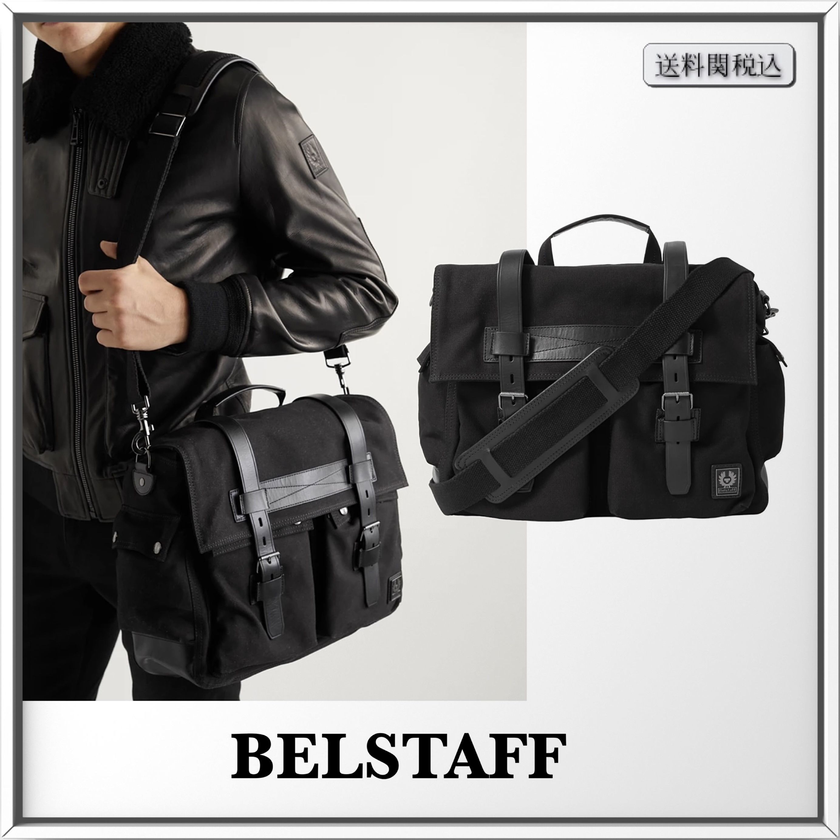 大福様専用】ベルスタッフ Belstaff ボストンバッグ-