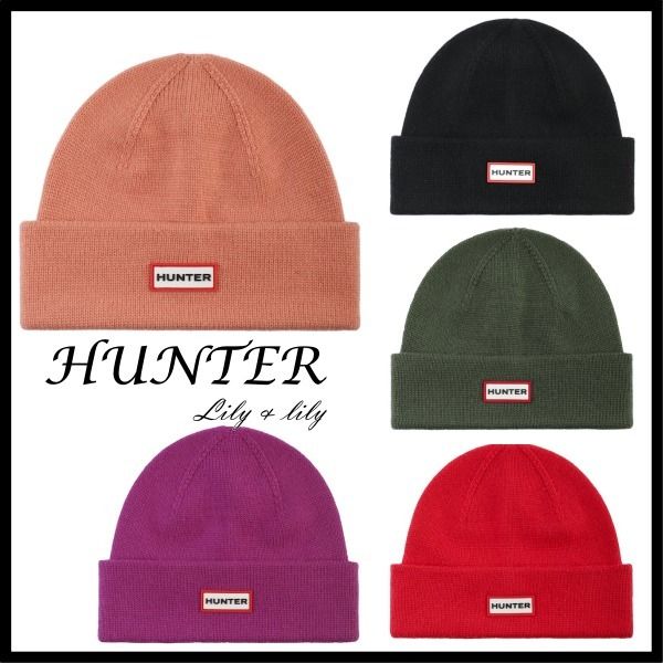 HUNTER ◇PLAY ESSENTIAL CUFF ビーニー ニット帽◇関税送料込み