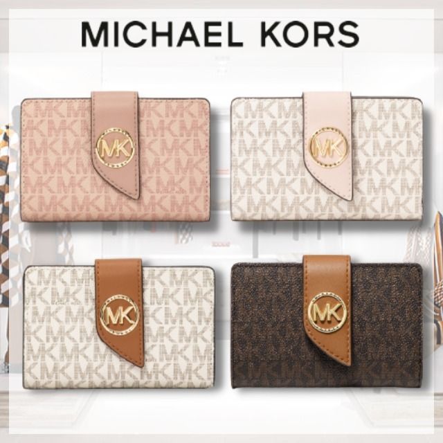 【MICHAEL KORS】GREENWICH タブ ウォレット ミディアム