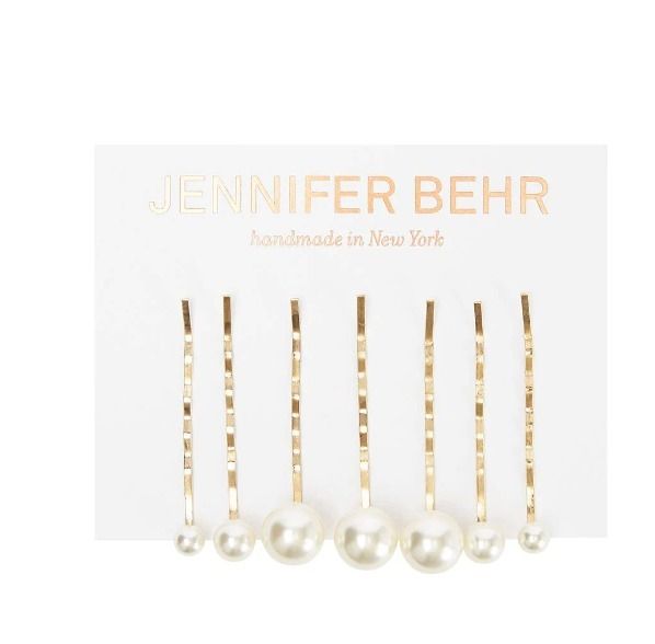 JenniferBehr ヘアピン 7本セット パール パーティー ブライダル JenniferBehr ヘアピン 7本セット パール パーティー ブライダル