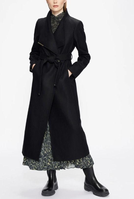 Ted Baker】 テッド ベーカー Rosell ウール ラップ コート (TED