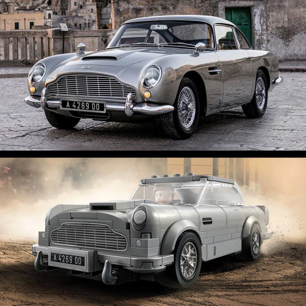ASTON MARTIN DB5 ハンドメイド ガレージ ジオラマ