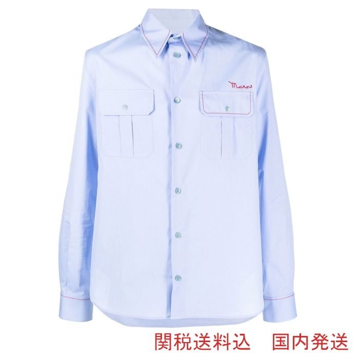 MARNI】コットンシャツ (MARNI/シャツ) CUMU0267S0UTC19300B50【BUYMA】