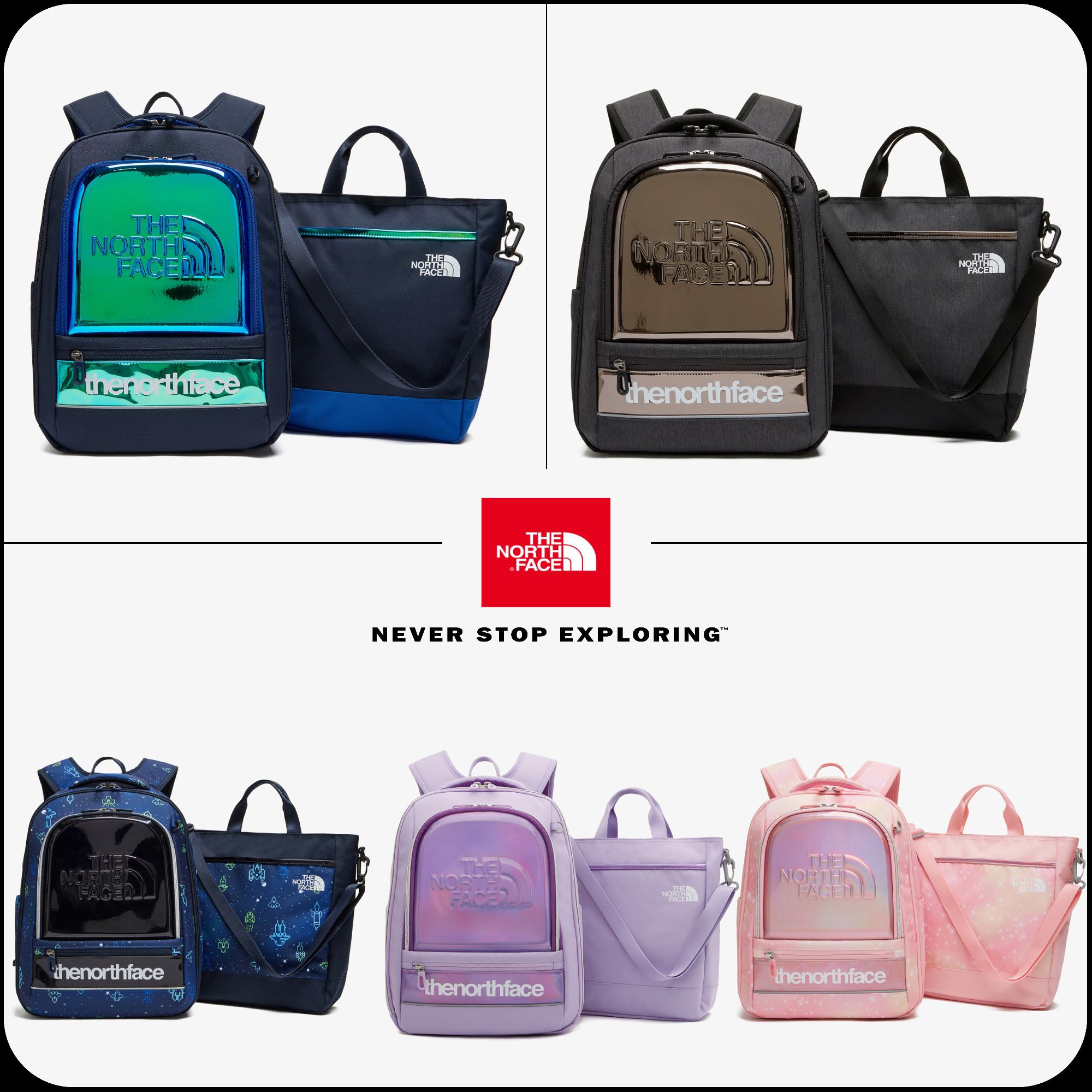 THE NORTH FACE]☆KIDS WIDE PRISM SCH PACK (THE NORTH FACE
