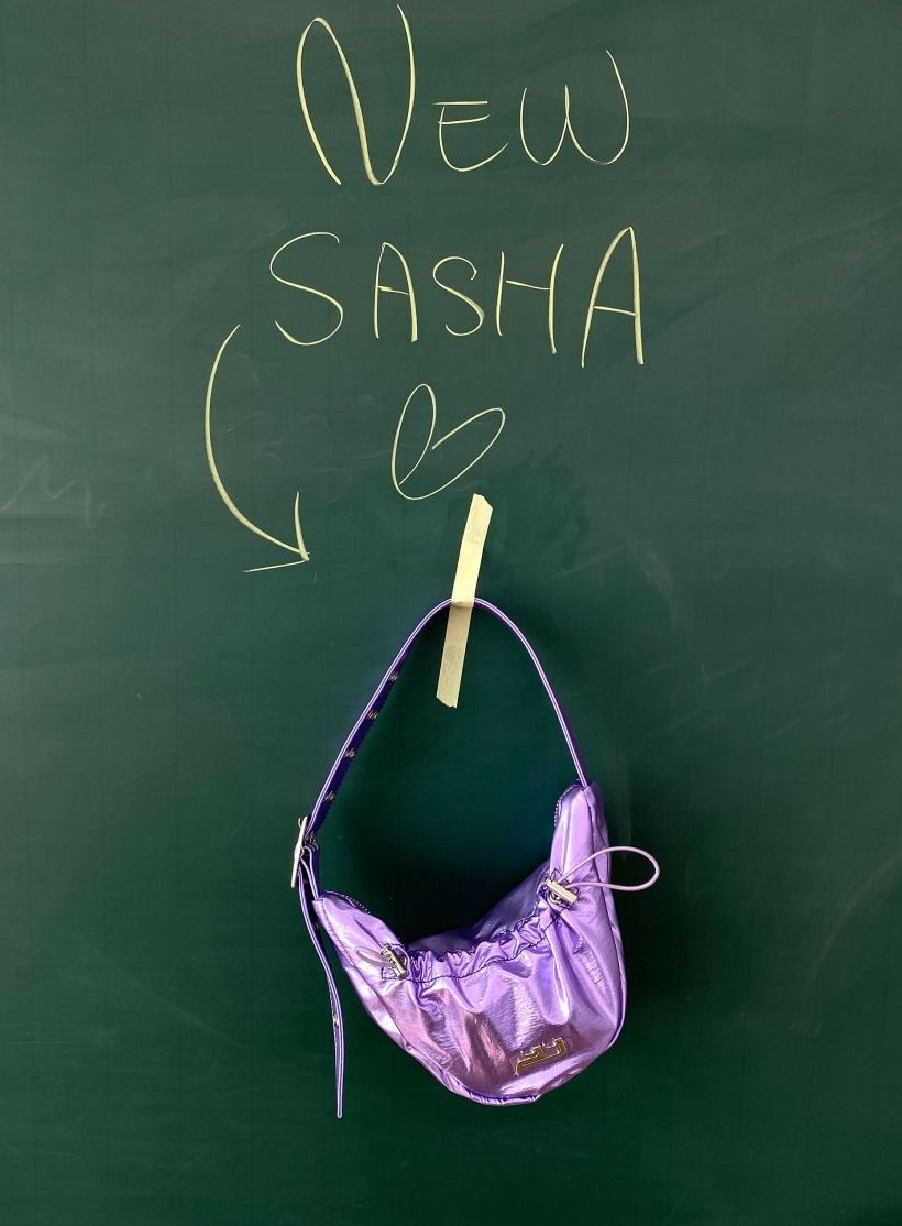 YIEYIE] Y.12 Sasha Draw String Mini Buckle Bag / Y.12-BB16