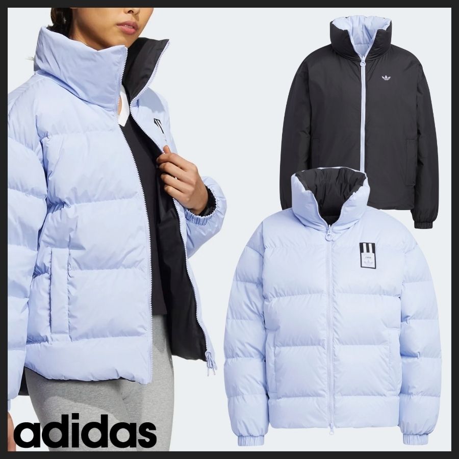 ☆adidas originals☆リバーシブル ダウンジャケット☆追跡可 (adidas ...