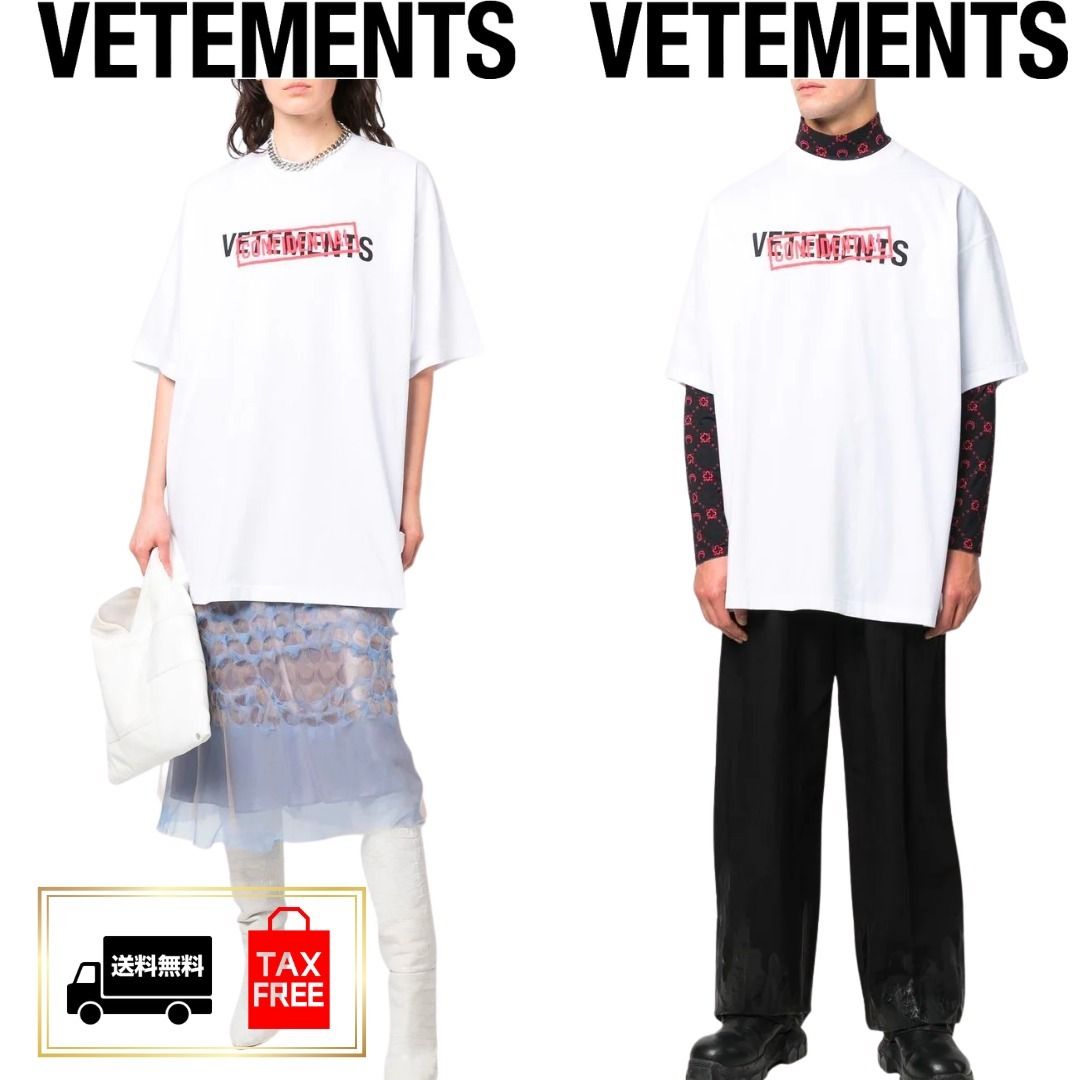 送料/関税込】VETEMENTS Confidential ロゴ Tシャツ (VETEMENTS/T