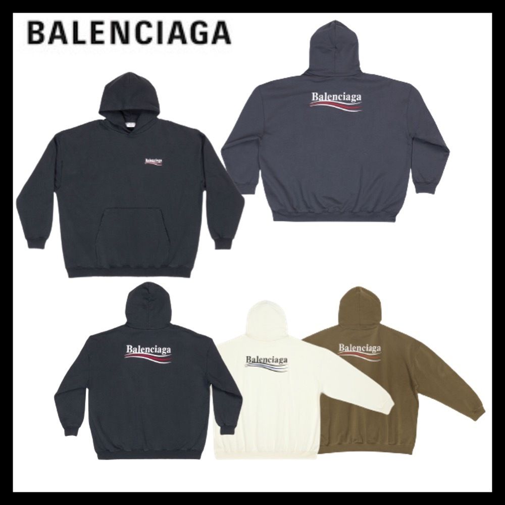 ☆Barenciaga☆】POLITICAL CAMPAIGN フーディ パーカー