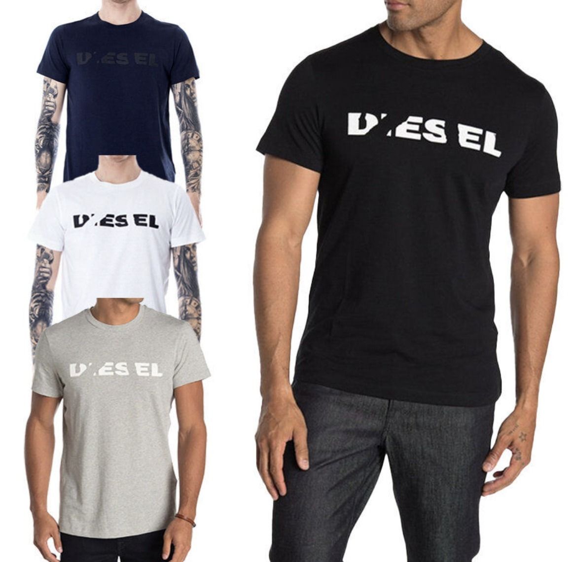 4色から選べる＊ DIESEL T-DIEGO-BROK Tシャツ 送料・関税込み