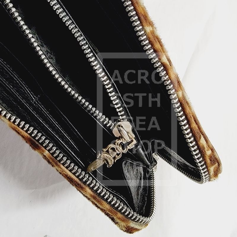 ★クロムハーツ★ REC F ZIP #2 XSM FIL+ 長財布【チーター柄】 クロムハーツ REC F ZIP #2 XSM FIL+ 長財布【チーター柄