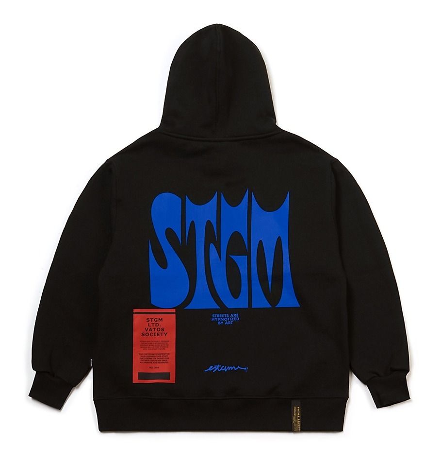 STIGMA ]☆ 22 LETTER HORN HEAVY SWEAT HOODIE (STIGMA