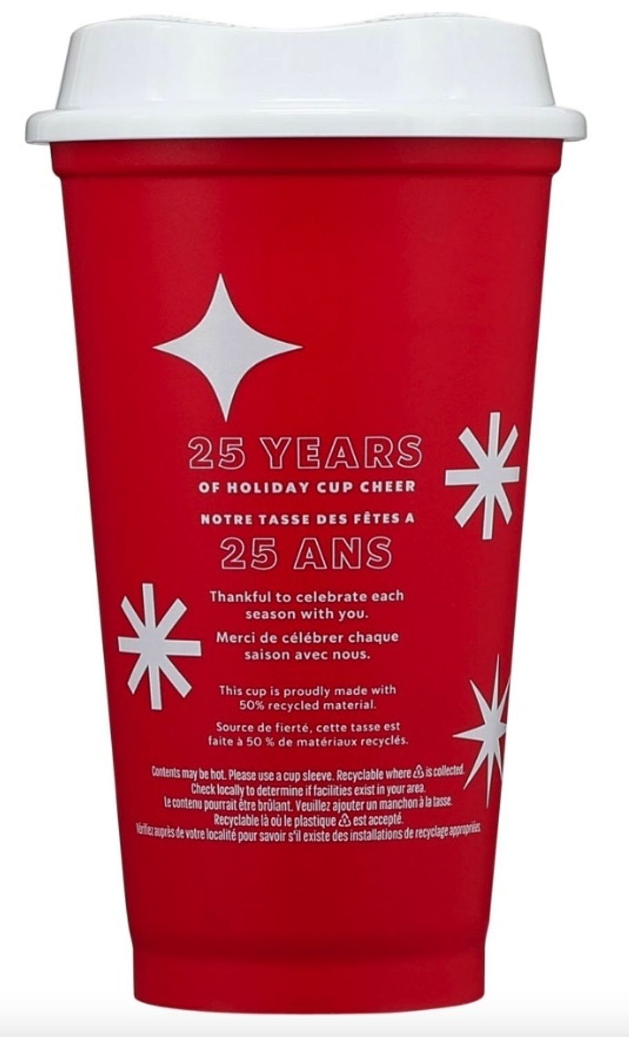 スターバックス 25周年リユーザブルカップ 非売品 アメリカ限定 