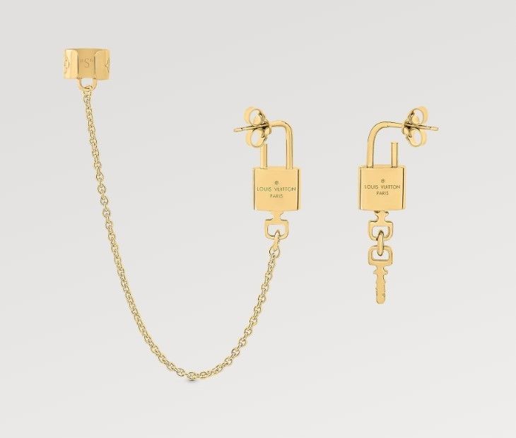 直営店買付【LOUIS VUITTON】LVロッキーピアス (Louis Vuitton/ピアス