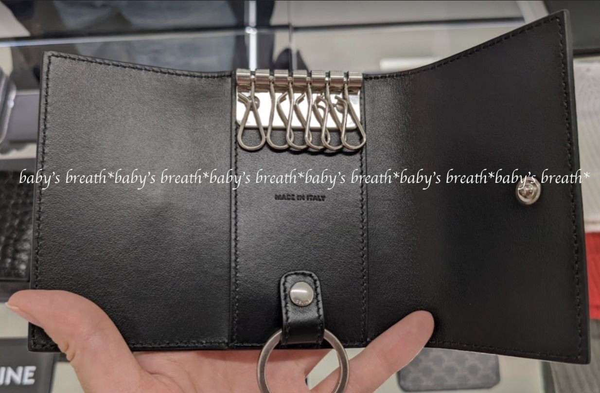 ☆送料・関税込☆CELINE★プリントグレインカフスキンブラック★ CELINE(セリーヌ) サテンドカーフスキン ラージ16(セーズ)バッグ