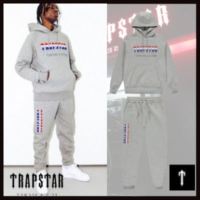 Trapstar トラップスター トラックスーツ パーカー Gray .