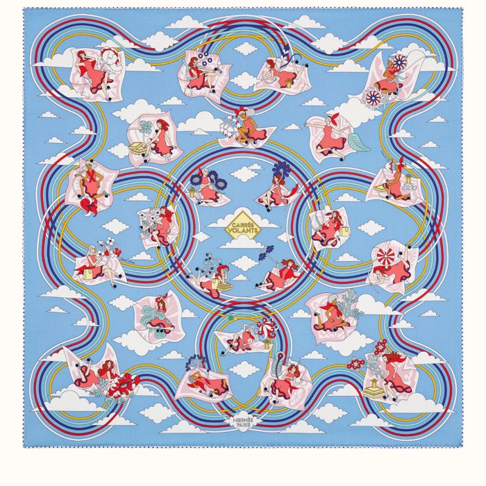 エルメス / HERMES カレ 70 CARRES VOLANTS/空飛ぶカレ マルチ
