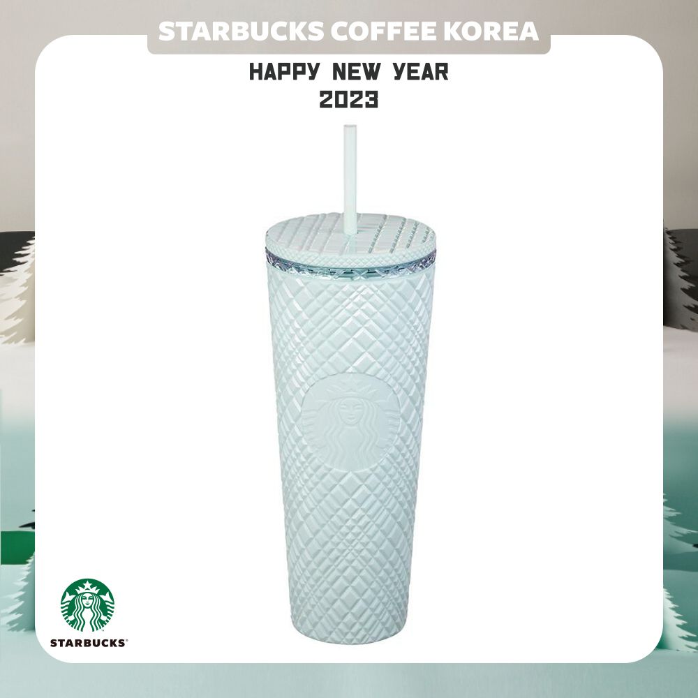 韓国スタバ】2023新年☆23 NY classic jeweled cold cup 710ml