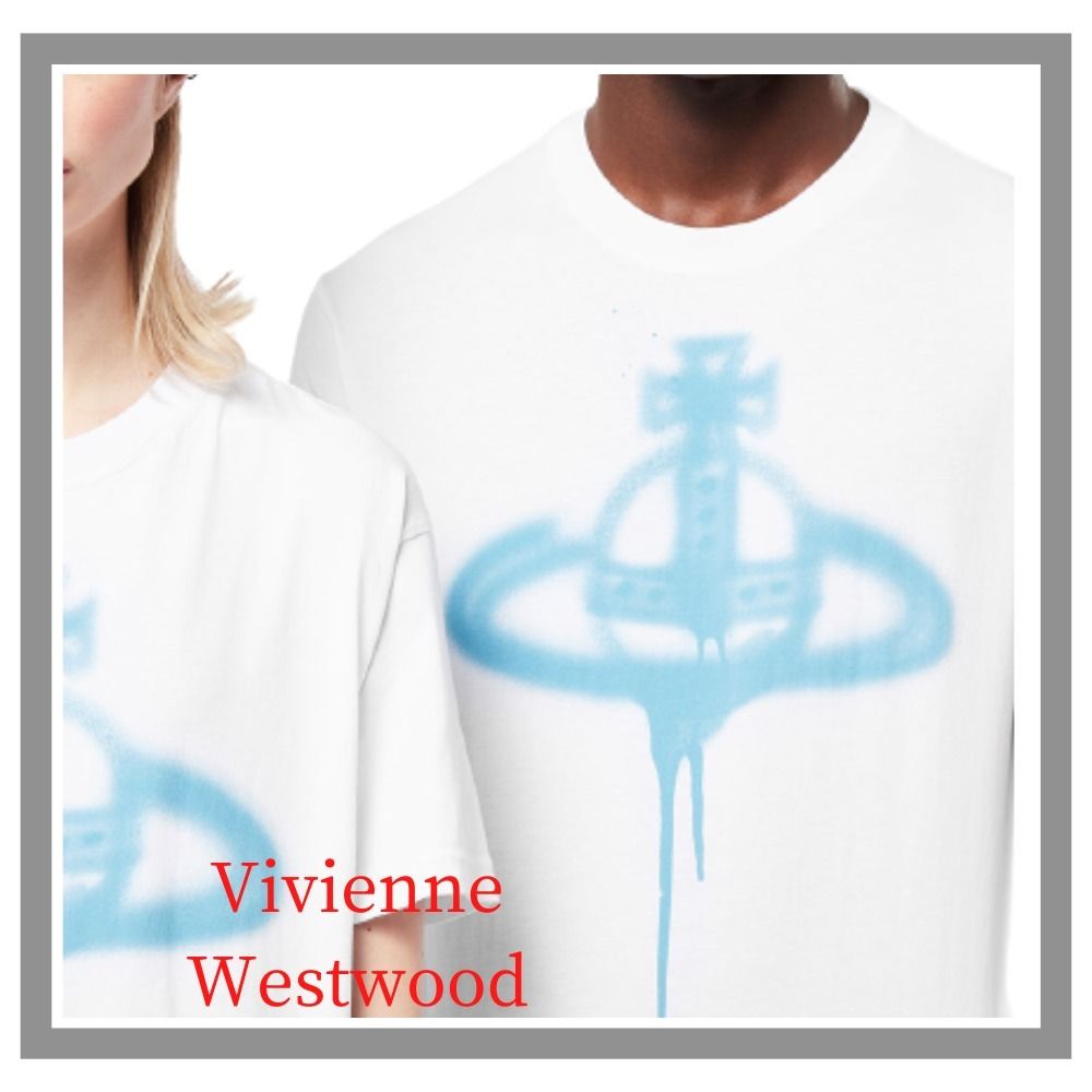 VivienneWestwood】ユニセックス スプレー オーブ Tシャツ