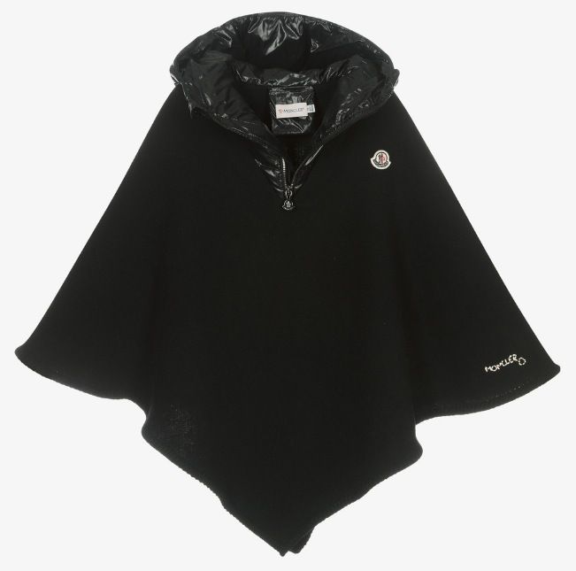 大人もOK MONCLER ENFANT ウール ケープ (MONCLER/キッズアウター