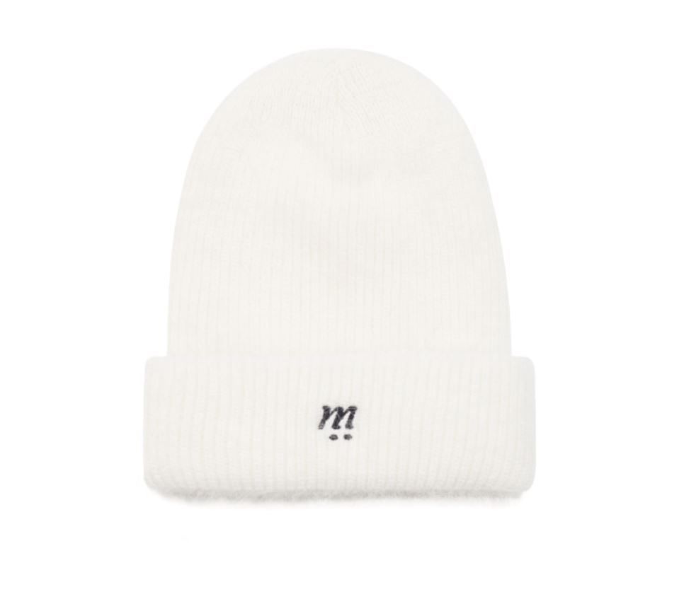 日本未入荷MSKN2NDのmii LOGO ANGORA BEANIE 全2色 ☆送料・関税込☆MSKN2ND☆mii LOGO ANGORA BEANIE (MSKN2ND