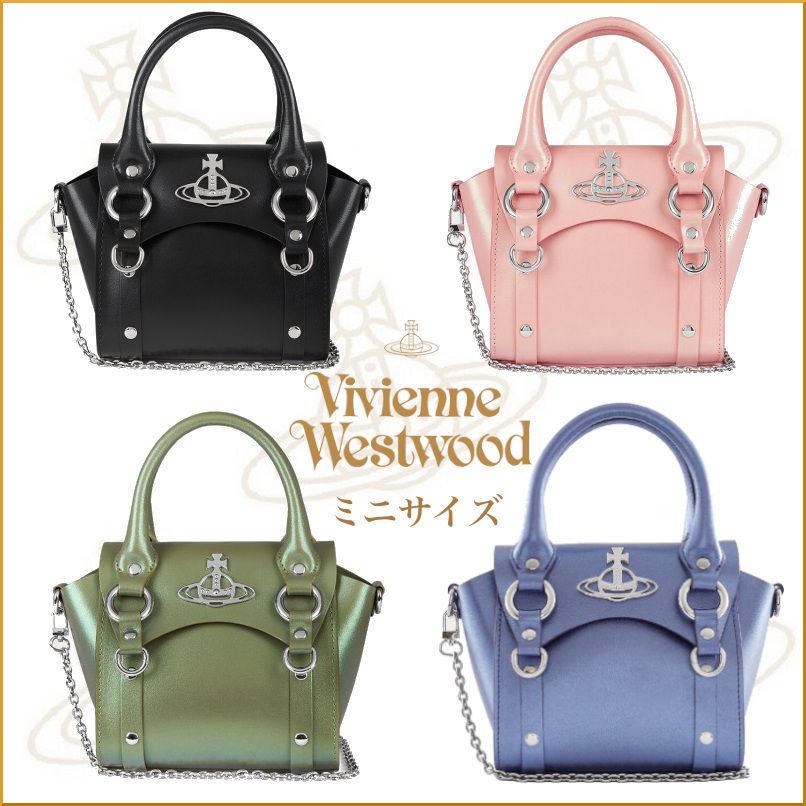 ☆vivienne westwood☆BETTY ショルダー＆ハンドバッグ / ミニ