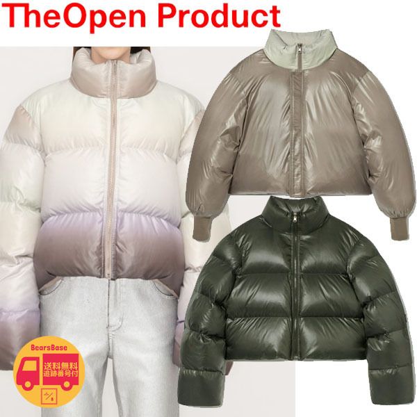 TheOpen Product REVERSIBLE DOWN PUFFER JACKET BKS8 (TheOpen