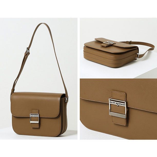 ショルダーバッグ・ポシェット JILLSTUART [ZOEY] COW LEATHER LOGO BUCKLE SHOULDER BAG BMH11 JILLSTUART [ZOEY] COW LEATHER LOGO BUCKLE SHOULDER BAG BMH11