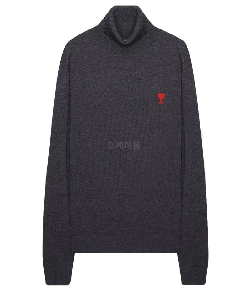 AMI|ROUND NECK KNITS (HKS401 001 055) (AMI PARIS/ニット・セーター
