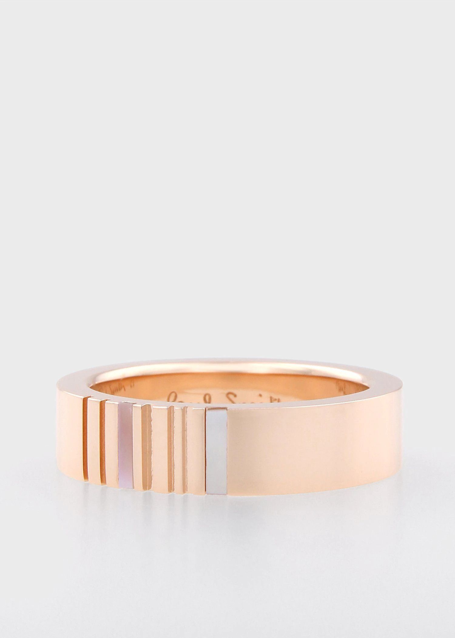 Paul Smith】So Cool！ストライプシェル リング (Paul Smith