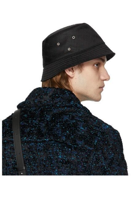 関税 送料込 BOTTEGA VENETA イントレチャート柄 バケットハット