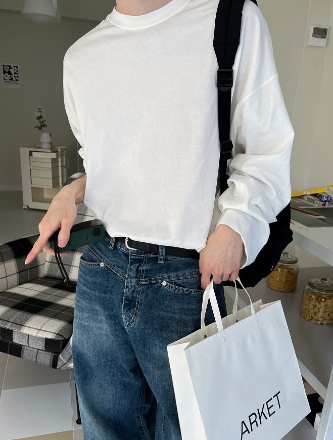 2plan】Maison Maxi Over Long Sleeve Tee (2plan/Tシャツ