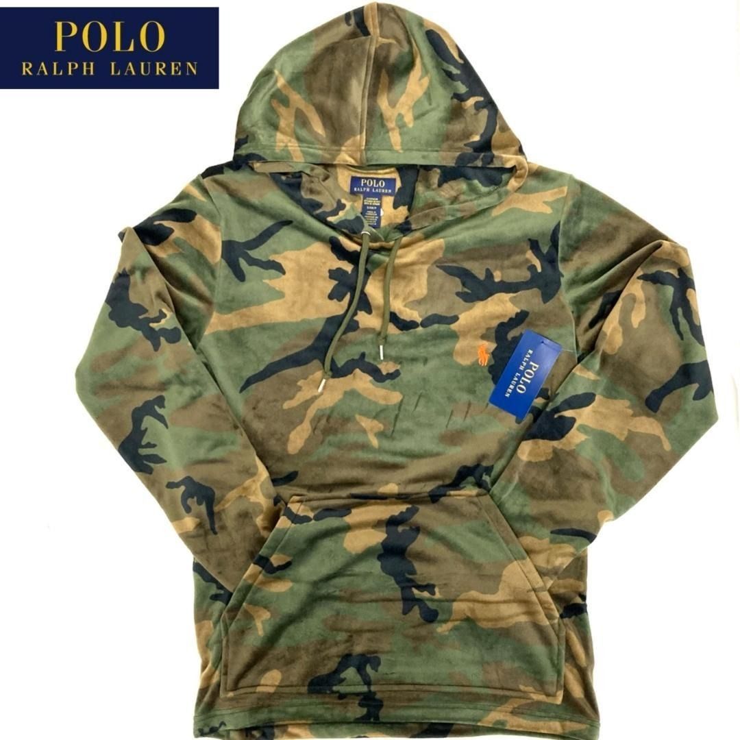 即日発送】 POLO RALPH LAUREN ベロアパーカー スウェット (POLO