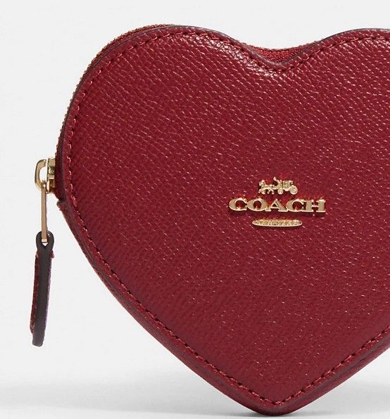 新品coach ハート コイン パース