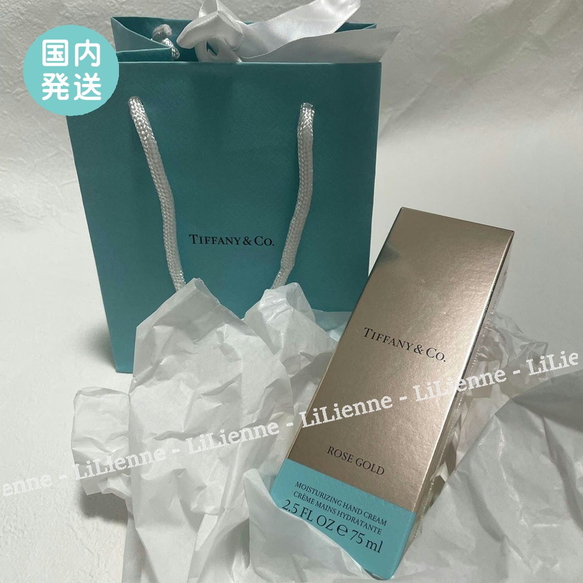 【新製品】TIFFANY＆CO.ティファニー ローズ ゴールド ハンド クリーム