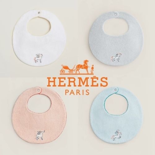 HERMES】エルメス 《カブリオル》 ラウンド ビブ スタイ (HERMES ...