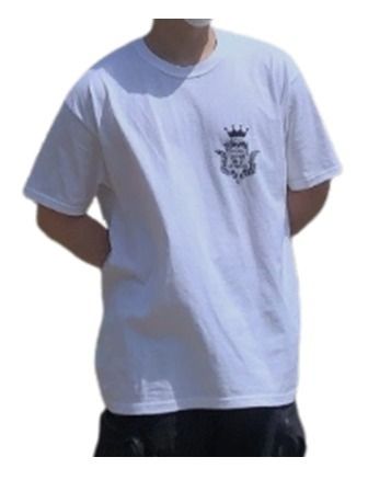 ☆関税込☆Stussy☆Stussy Crown Wreath T-Shirt White☆Tシャツ