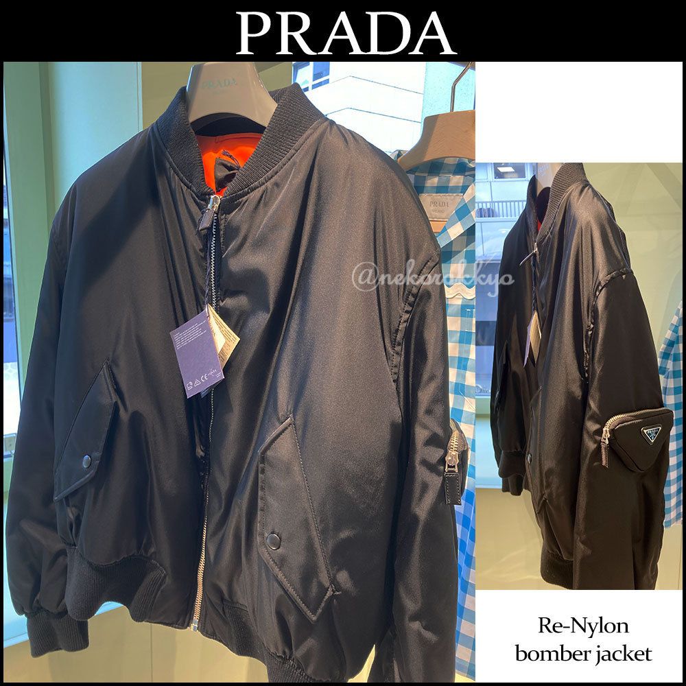 では70000円でお願いしますPRADA ma-1 ボンバージャケット