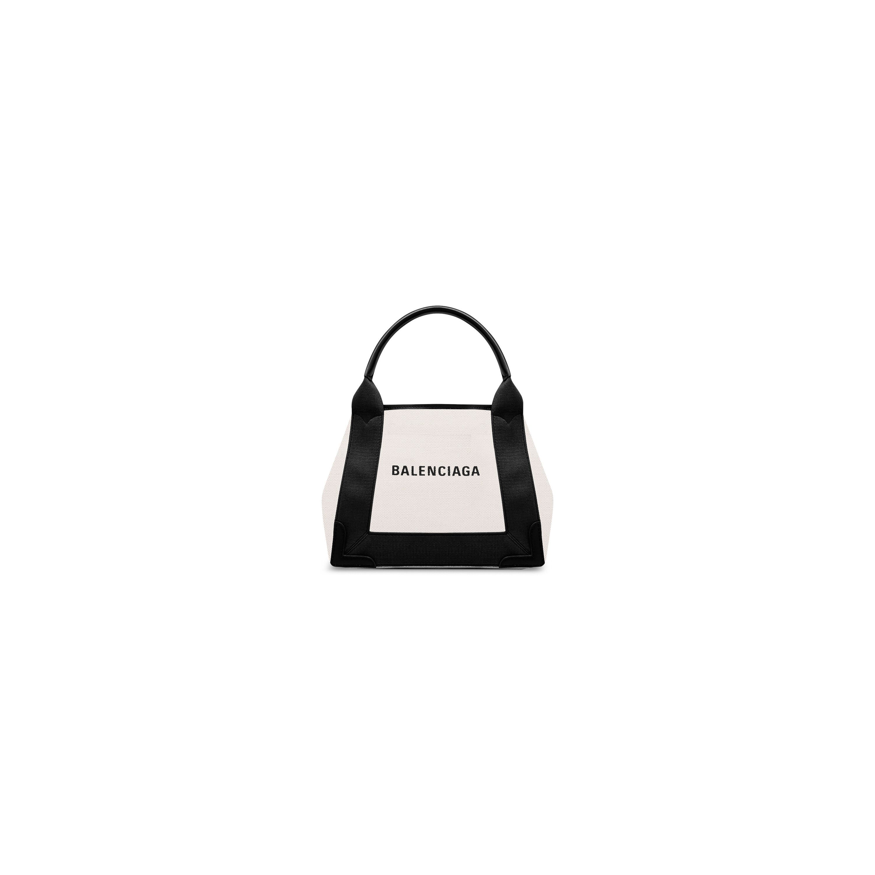 人気★BALENCIAGA Navy XS カバス ミニトートバッグ キャンバス 人気☆BALENCIAGA Navy XS カバス ミニトートバッグ キャンバス