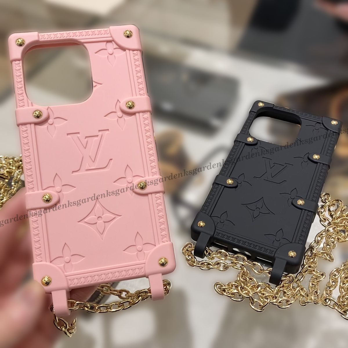 LOUIS VUITTON☆リ・トランク iPhone14PROケース☆すぐ届く！ (Louis ...