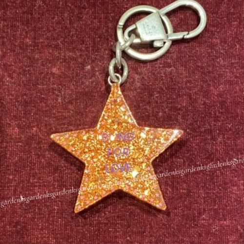 送料無料◆2025新品  限定！GUCCI☆スター(星）シェイプ キーチェーン☆すぐ届く 小物