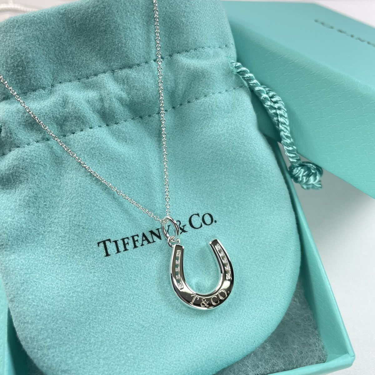 Tiffany & Co.　(ティファニー)ホースシューペンダント