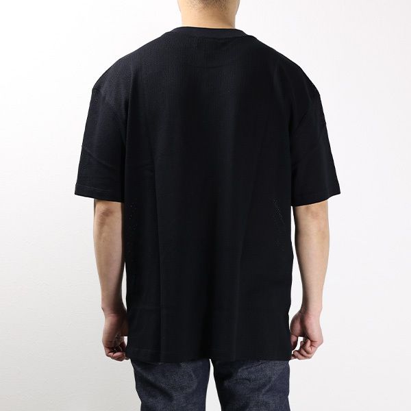 アーペーセー メンズ パイソン ロゴTシャツ COFBT H26317 A.P.C. アーペーセー メッシュTシャツ プリントTシャツ ロゴ