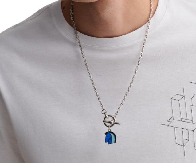 HERMES エルメス チョーカー ネックレス ペア シンボル 太陽