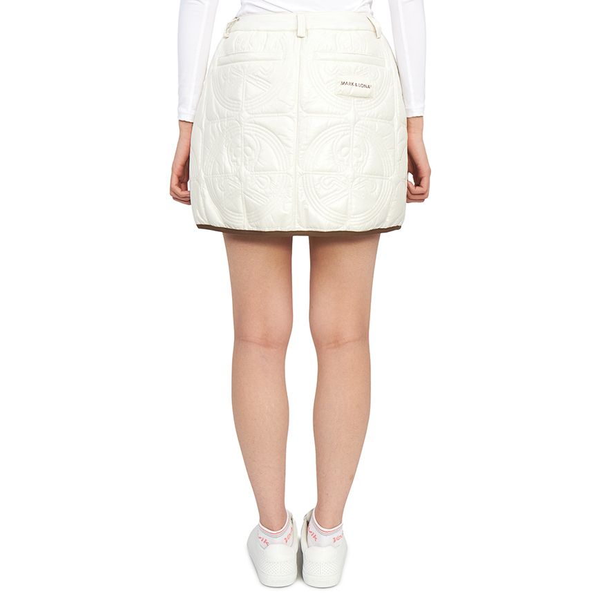 マークアンドロナ ゴルフスカート MLW 2D AE14 OFFWHITE