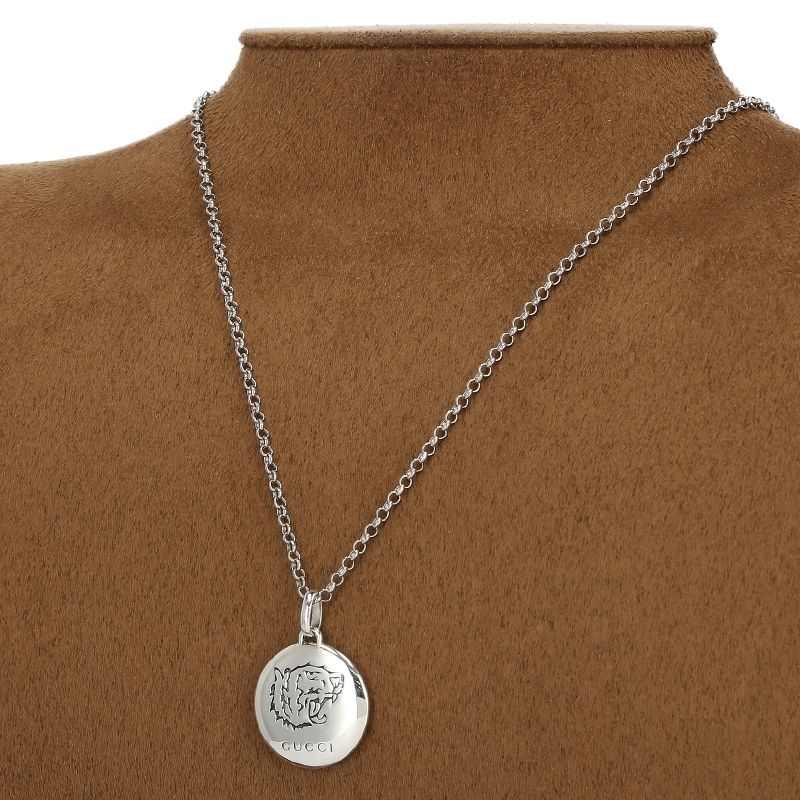 【日本製】 GUCCI ネックレス (GUCCI/ネックレス TIGERHEAD Love for Blind アクセサリー