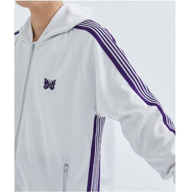 Needles】TRACK PARKER ZIP UP JACKET - Poly Smooth (Needles