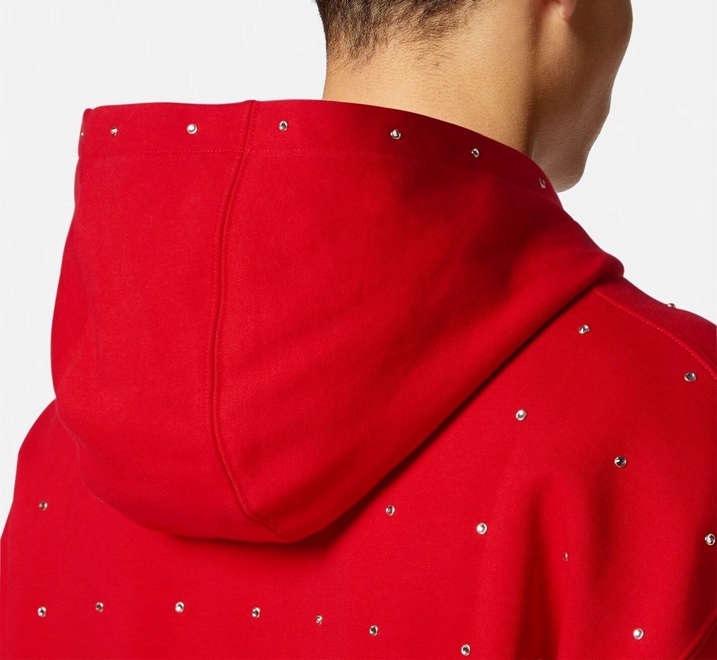 Versace バロック クリスタル グリッド フーディ ルーズフィット Versace バロック クリスタル グリッド フーディ ルーズフィット