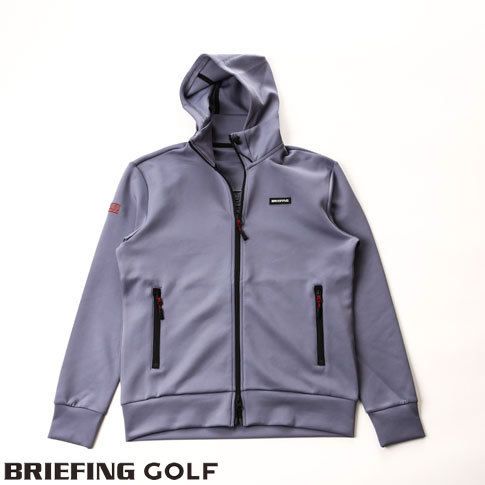 BRIEFING ジップパーカー