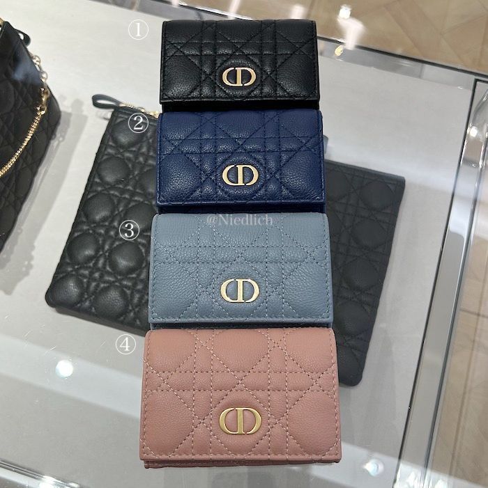 日本未入荷!☆Dior☆“Caro” カナージュ*XSウォレット＊各色 (Dior